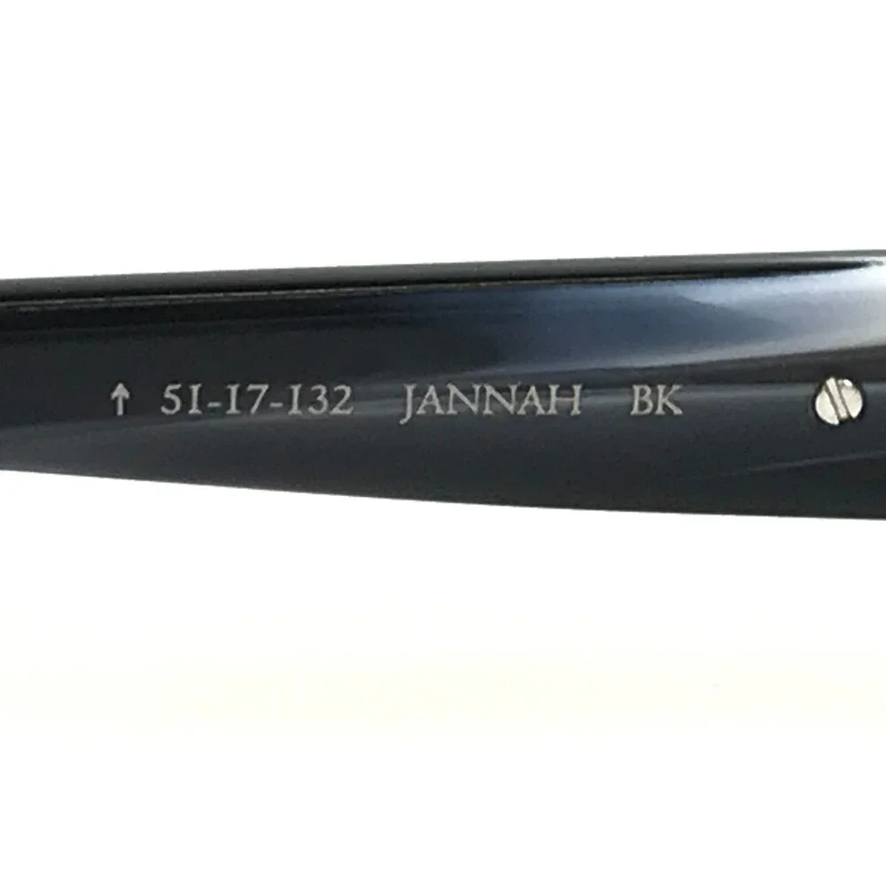 Dana Buchman Eyeglasses Frames JANNAH BK Black Silver Crystals 51-17-132